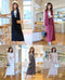 Casual Sleeveless Vest With Mid Length Skirts Sets